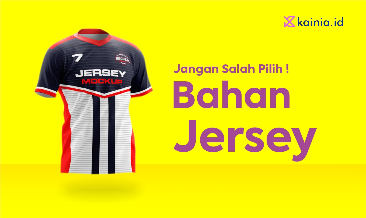 Mengenal Jenis Jersey dan Karakteristiknya